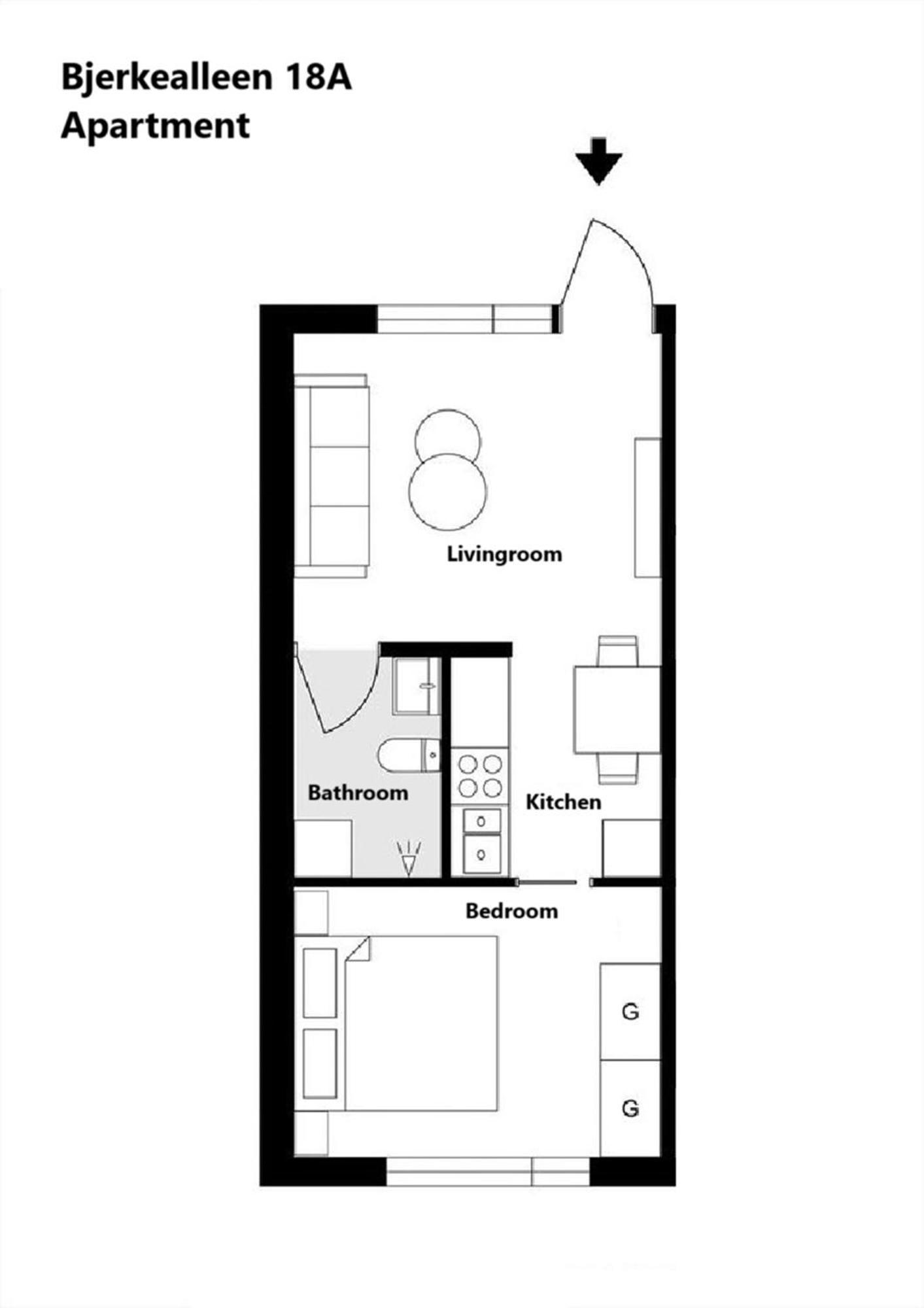 Book An Apartment Just For You In Central Тромсьо Екстериор снимка